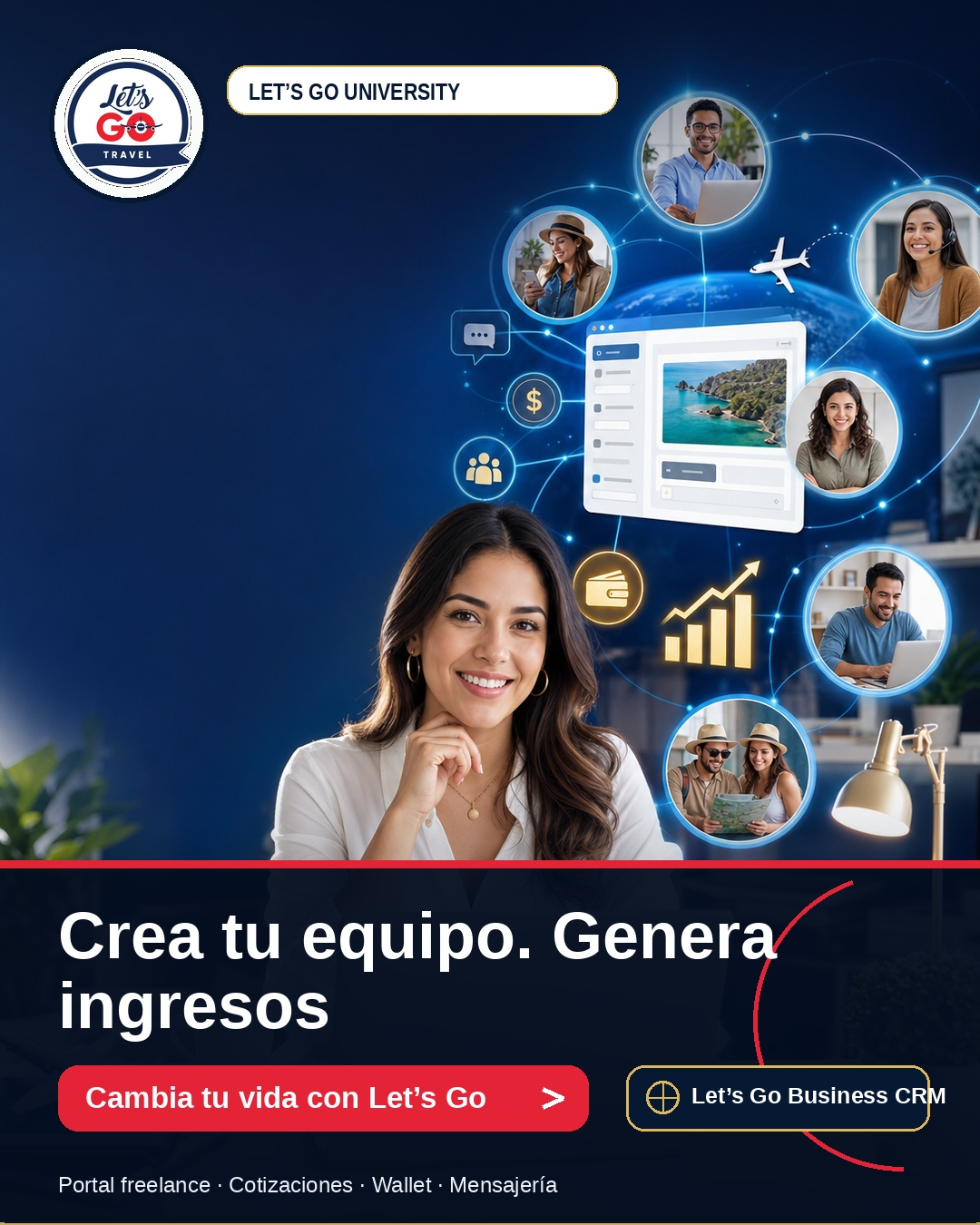 Construye tu red de equipo